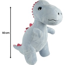 Petrichor Trex 60 cm Peluş Açık Mavi