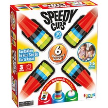 Zeno Toys Süper Bardaklar Renkli Bardak Eşleştirme Kutu Oyunu