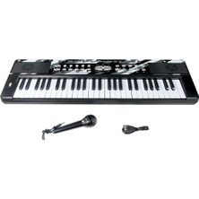 Asya Oyuncak Elektronik Keyboard Mikrofonlu 54 Tuşlu Org