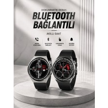 Akıllı Saat Dokunmatik Ekran Sesli Görüşme ve Bildirim Görme Sağlık Takibi - NEXORA8434-42