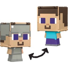 Minecraft Flipping 2'si 1 Arada Figür Pink Axolotl ve Blue Axootl JPN15