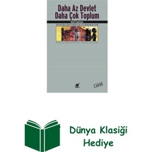 Ayrıntı Yayınları Daha Az Devlet Daha Çok Toplum + Dünya Klasiği Hediye