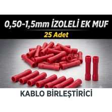 Tork 0,50-1,50MM Izoleli Kablo Birleştirici Ek Muf  25 Adet