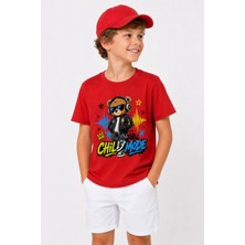 Chill Frekans %100 Pamuk Premium Kalite Erkek Çocuk Tişörtü