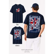 London %100 Pamuk Heavy Cotton Premium Kalite Unisex Tişört
