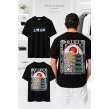 Tokyo City %100 Pamuk Heavy Cotton Premium Kalite Unisex Tişört