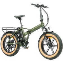 Corelli Quınox 20 Jant 42 Folding Fat Bike Elektrikli Bisiklet Haki