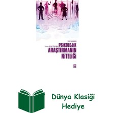 Ötüken Neşriyat Psikolojik Araştırmanın Niteliği + Dünya Klasiği Hediye