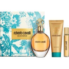 Roberto Cavalli Signature Edp 75 ml + Edp 15 ml +100 ml Body Lotion Kadın Parfüm Seti