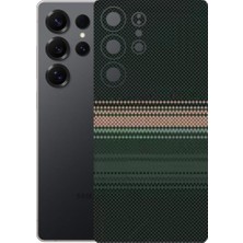 Kapps Samsung Galaxy S25 Ultra ile Uyumlu Rainbow Serisi Premium Arka Kapak Kaplama(Kenarlar Yoktur!)