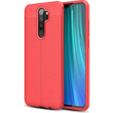 Royaleks Xiaomi Redmi Note 8 Pro Kılıf Auto Focus Kapak - Kırmızı