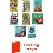 Kırmızı Kedi Yayınevi Nazlı Deniz Güler 8 Kitap Seti + Türk Klasiği Hediye