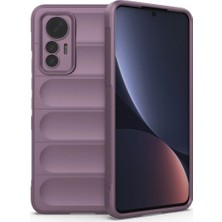 Royaleks Xiaomi Mi 12 Lite Kılıf Optimum Silikon - Mor