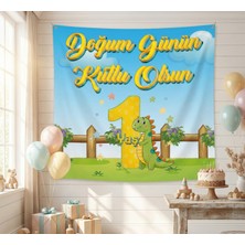 Stil Creative Stilcreative Doğum Günü Afişi Bebek Parti Konsepti 50X50 cm