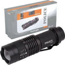Royaleks Pc-11 Power Led+Zoom Kalem Pilli El Feneri
