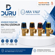 Aravalf Ara Valf 1" Sabit Ayarlı Emniyet Ventili