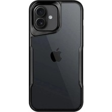Royaleks Apple Iphone 16 Plus Kılıf Boyi Silikon Kapak - Siyah