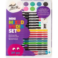 MONT MARTE Mini Mixed Media Seti 39 Parça