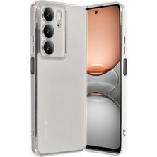 Royaleks Realme C75 4g Kılıf Razer Lensli Silikon - Gümüş