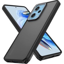 Royaleks Xiaomi Redmi Note 12 Pro 5g Kılıf Elegant Kapak - Siyah