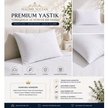 Halime Sultan Silikon Elyaf Dolgulu Yastık
