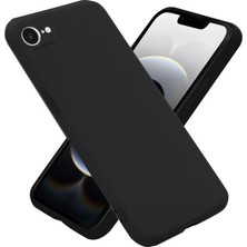 Royaleks Apple Iphone 16E Kılıf First Silikon - Siyah