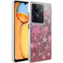 Royaleks Xiaomi Redmi 13C Kılıf Blade Aynalı Desenli Kapak - Desen 7