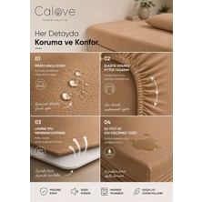 Calove Premium Sıvı Geçirmez Mikrofiber Alez - Tam Kenar Korumalı Yatak Koruyucu (Bebek/tek/çift/battal)