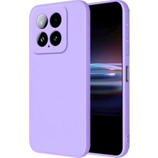 Royaleks Xiaomi Mi 14T Pro Kılıf Nano Içi Kadife Silikon - Lila
