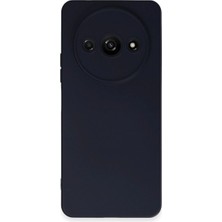 Royaleks Xiaomi Redmi A3 4g Kılıf Nano Içi Kadife Silikon - Lacivert