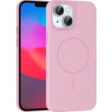 Royaleks Joko Apple Iphone 15 Plus Broş Magsafe Kapak - Pembe