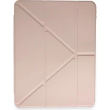 Royaleks Xiaomi Pad 6 Kılıf Kalemlikli Mars Tablet Kılıfı - Rose Gold