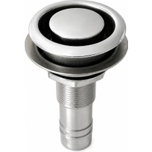 Erol Krom Flanşlı Düz Hava Firarı 1/2"