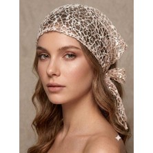 Trend Nexus PULLU FİLE ÜÇGEN BANDANA FULAR BEL AKSESUARI