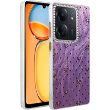 Royaleks Xiaomi Redmi 13C Kılıf Blade Aynalı Desenli Kapak - Desen 2