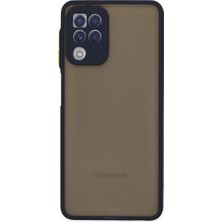 Royaleks Samsung Galaxy A22 Kılıf Montreal Silikon Kapak - Lacivert