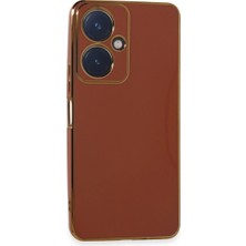 Royaleks Vivo Y27 Kılıf Volet Silikon - Kırmızı