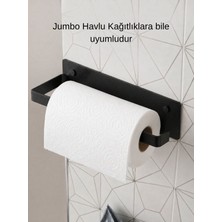 Grassi Duvar Tipi Kağıt Havluluk - Paslanmaz Çelik, Şık ve Pratik Kağıt Havlu Askısı | Mutfak & Banyo Kullanımı