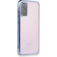Royaleks Samsung Galaxy S20 Fe Kılıf Razer Lensli Silikon - Açık Mavi