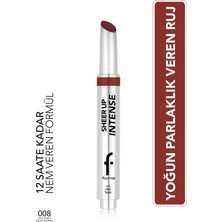 Flormar Sheer Up Intense Krem Dokulu Parlak Bitişli Jel Ruj - 008 Hot Topic