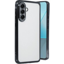 Royaleks Samsung Galaxy A56 Kılıf Razer Lensli Silikon - Siyah