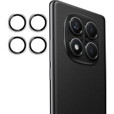 Royaleks Joko Xiaomi Redmi Note 14 Pro 4g Pvd Metal Kamera Lens - Gümüş
