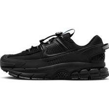 Nike Zoom Vomero Roam Womens Sneaker Su Tutmayan Lastik Bağcıklı Reflektörlü Kadın Günlük Spor Ayakkabı Siyah