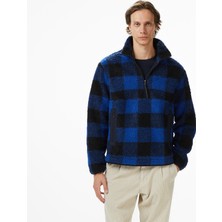 Tommy Hilfiger Regular Fit Erkek Mavi Sweatshirt