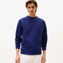 Tommy Hilfiger Monogram Imd Erkek Mavi Sweatshirt