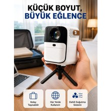 Epilons Ultra Hd Çözünürlüklü Taşınabilir Projektör – 1920X1080 Piksel Görüntü Kalitesi Yeni Nesil