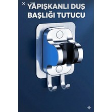 Segy Home Askılıklı Yapışkanlı Banyo Duş Mafsalı Duş Başlığı Askısı 15KG Taşıma Kapasite Mafsal Tutacak