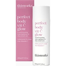 This Works Perfect Body Vit C Glow Vücut Bakım Losyonu 150 ml