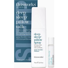 This Works Deep Sleep Pillow Talk Uyku Destekleyici Aromaterapi Seti