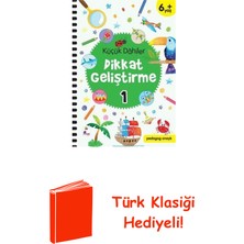 İndigo Çocuk Küçük Dahiler Dikkat Geliştirme 1 - 6+ Yaş + Türk Klasiği Hediye